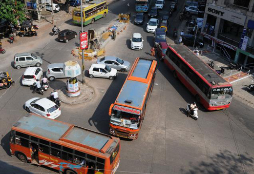 Bunts hostel road  closed from today